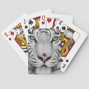 White Tiger Playing Cards