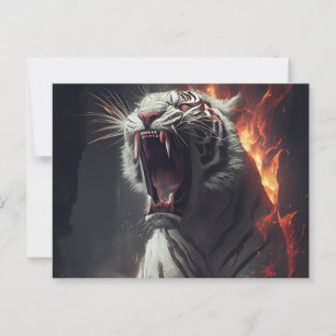White Tiger Postcards