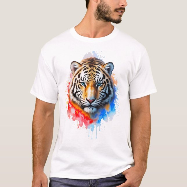 White Tiger T-Shirt (Front)