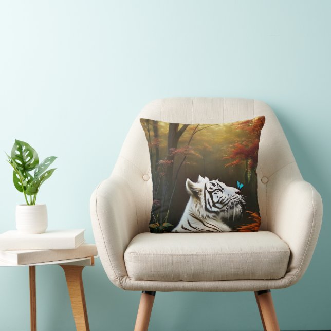 White Tiger, Those Loving Moments, Cushion (Chair)