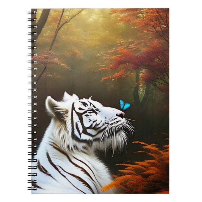 White Tiger Those Loving Moments, Notebook (Front)