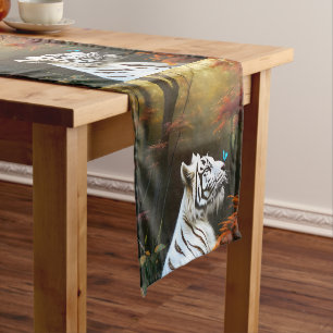 White Tiger Those Loving Moments, Short Table Runner
