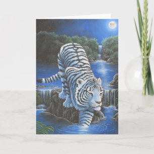 White Tirger Card