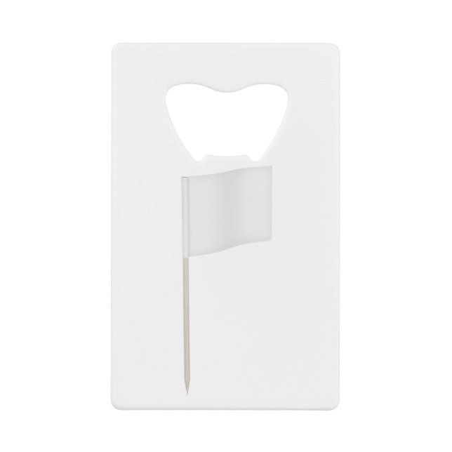 White toothpick flag (Front)