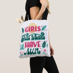 White tote bag with black handles 