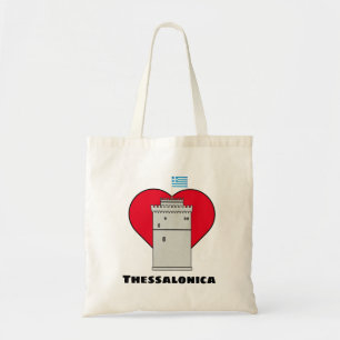 White Tower of Thessaloniki, Greece Tote Bag