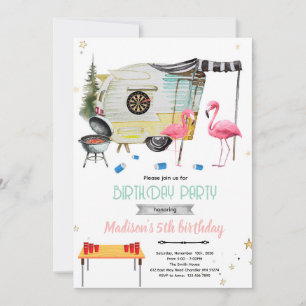White Trash Bash party Invitation