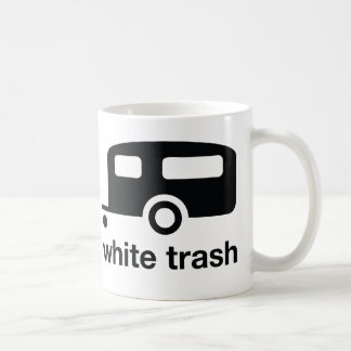 White Trash trailer icon - trailer park Coffee Mug