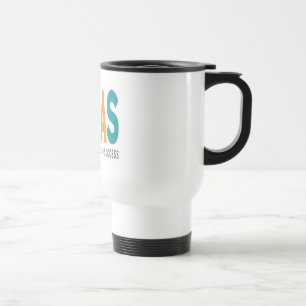 White Travel Mug