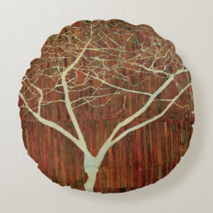 White Tree 2006 Round Cushion