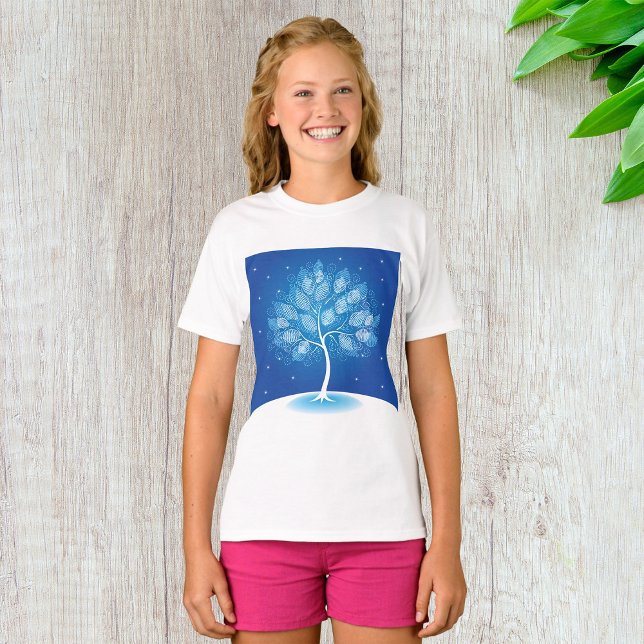 White Tree In The Snow T-Shirt (Creator Uploaded)