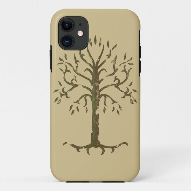 White Tree of Gondor Case-Mate iPhone Case (Back)