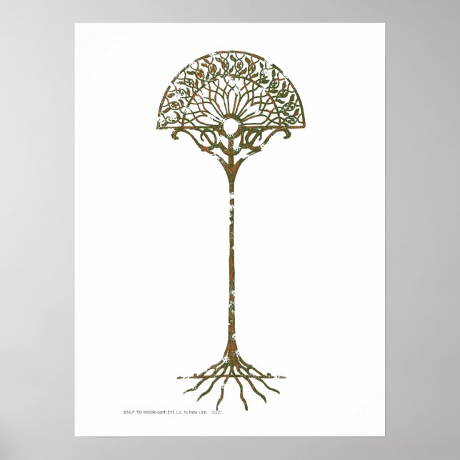 White Tree of Númenor Poster (Front)