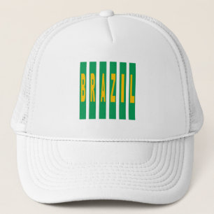 White Trucker Cap DESIGN BRAZIL
