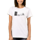 White tshirt with Urban Sketchers Dublin logo