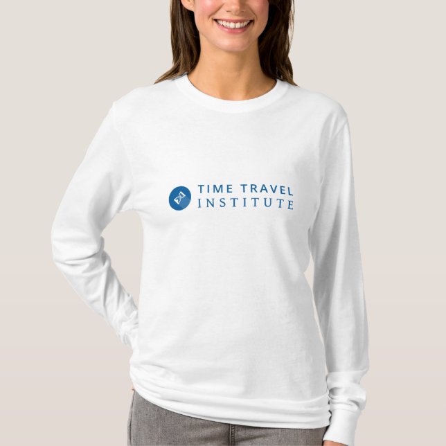 White TTI Logo Long Sleeve T-Shirt (Front)
