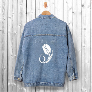 White Tulip Denim Jacket
