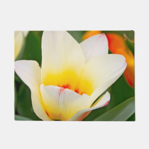 White Tulip Doormat