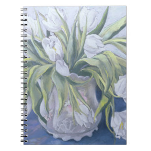 White Tulips Notebook