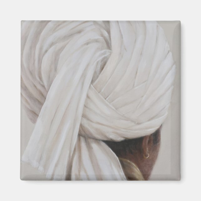 White Turban 2014 Magnet (Front)