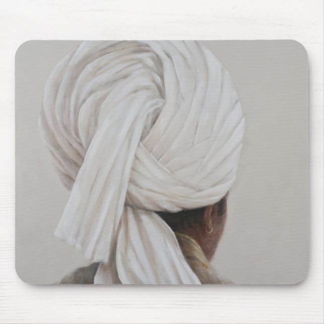 White Turban 2014 Mouse Mat (Front)