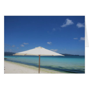 white umbrella