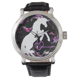 White Unicorn V (Colourful Splash) Watch