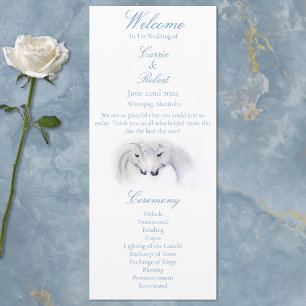 White Unicorns Love Couple Programme