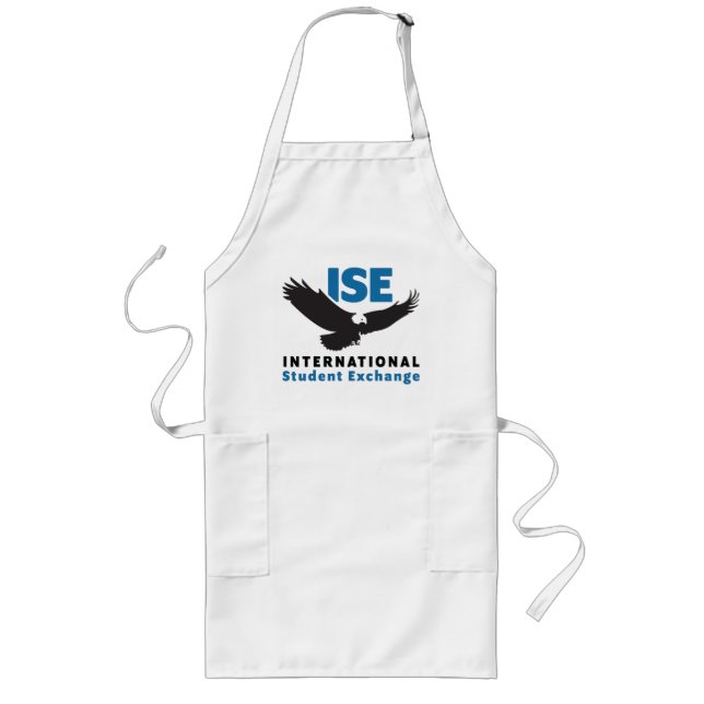 White Unisex Apron (Front)