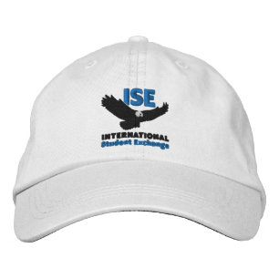 White Unisex Embroidered Hat