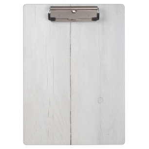 White used Wood vintage structure as background Clipboard