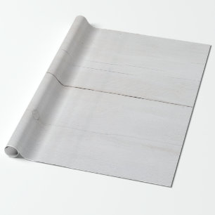 White used Wood vintage structure as background Wrapping Paper
