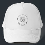 White Vaccinated Staff Hat | Custom Business Logo<br><div class="desc">Show your team’s health-conscious commitment with this white vaccinated staff hat. Perfect for offices,  retail stores,  restaurants,  or events,  this personalised hat can feature your business logo and employee names. Comfortable,  stylish,  and durable—ideal for promoting safety while keeping your staff branded and professional.</div>
