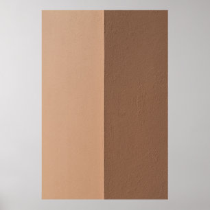 White wall paint beside white wall poster