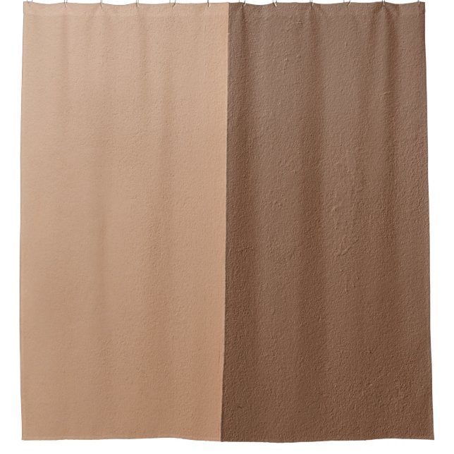 White wall paint beside white wall shower curtain (Front)