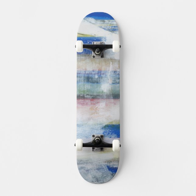 White Wash II Skateboard (Front)