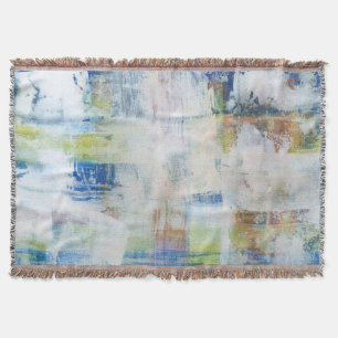 White Wash III Throw Blanket