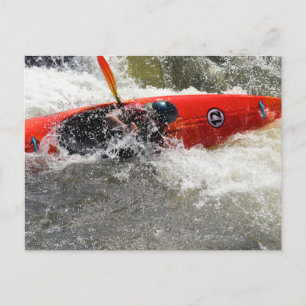 White Water Kayak Adventure Postcard
