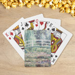 White Water Lilies | Claude Monet Playing Cards<br><div class="desc">White Water Lilies (1899) | Claude Monet’s White Water Lilies is a serene and captivating painting from his iconic Water Lilies series. This work depicts a tranquil pond adorned with delicate white lily blossoms and green lily pads floating on its reflective surface. Monet's impressionist style shines through in the soft,...</div>