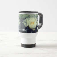 White Water Lily Lotus Personalised     