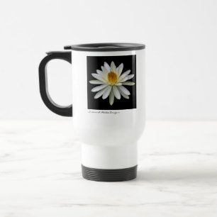 White Water Lily Travel Cup