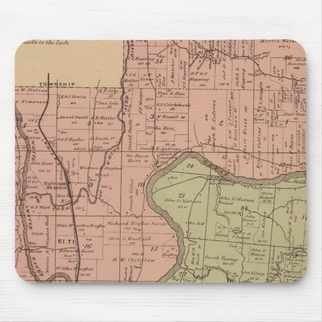 White Water, Miami Mouse Mat (Front)