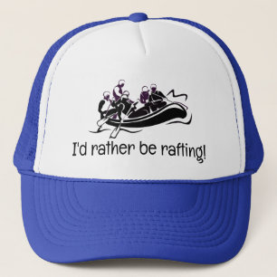 White Water Rafting Design Hat