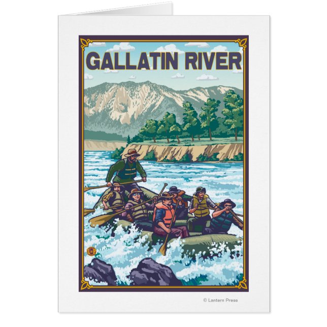 White Water Rafting - Gallatin River, Montana (Front)