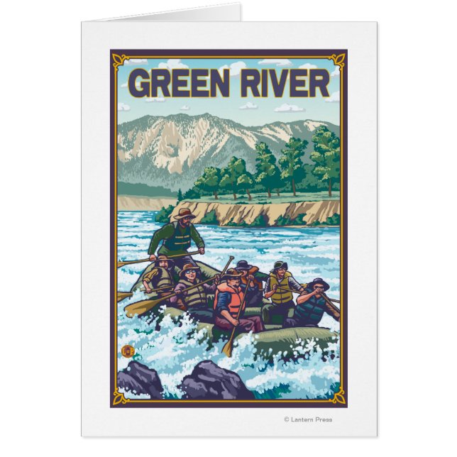 White Water Rafting - Green River, Washington (Front)