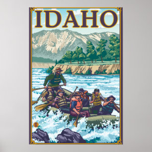 White Water Rafting - Idaho Poster