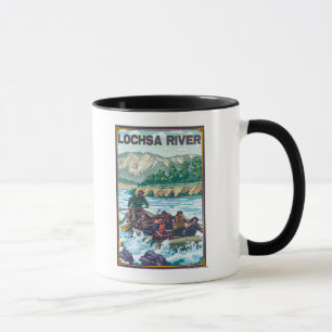 White Water Rafting - Lochsa River, Idaho Mug