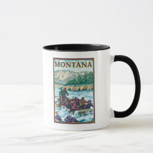 White Water Rafting - Montana Mug