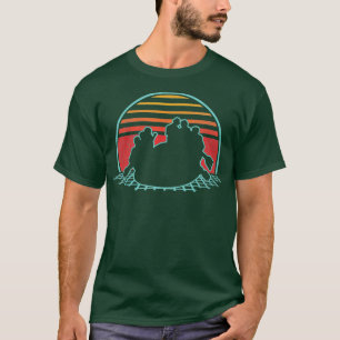 White Water Rafting Retro Vintage 80s Style Gift T-Shirt