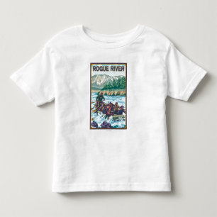 White Water Rafting - Rogue River, Oregon Toddler T-Shirt